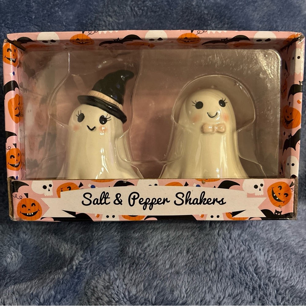Ghost Salt and Pepper Shakers